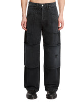 Black Paneled Jeans - EZR MEN | PLP | dAgency