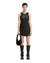 Black Leather Mini Dress - EZR WOMEN | PLP | dAgency