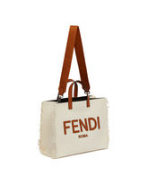White FF Shopper Bag - FENDI | PLP | dAgency