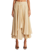 Beige Flounced Skirt - new arrivals women's clothing | PLP | dAgency