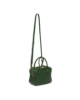 Green Leather Business Bag | PDP | dAgency
