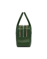 Green Leather Business Bag | PDP | dAgency