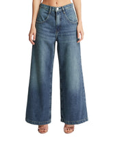 Blue Wide Leg Jeans - Women's clothing | PLP | dAgency
