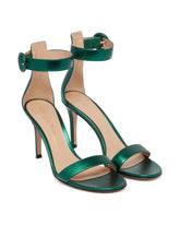 Green Portofino 85 Sandals - GIANVITO ROSSI WOMEN | PLP | dAgency