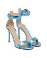 Blue Portofino 85 Sandals - GIANVITO ROSSI WOMEN | PLP | dAgency