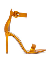 Orange Portofino 85 Sandals - GIANVITO ROSSI | PLP | dAgency