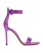 Purple Portofino 85 Sandals - GIANVITO ROSSI WOMEN | PLP | dAgency