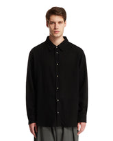 Black Gauze Cashmere Shirt - Men's shirts | PLP | dAgency