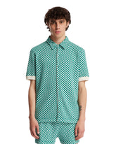 Emerald Dot Cashmere Shirt - Men | PLP | dAgency
