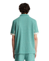 Emerald Dot Cashmere Shirt | PDP | dAgency