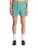 Emerald Dot Surf Shorts - Men | PLP | dAgency