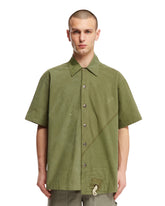 Camicia A Manica Corta Verde - GREG LAUREN MEN | PLP | dAgency