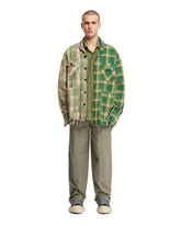 Green Short Sleeve Shirt - GREG LAUREN MEN | PLP | dAgency