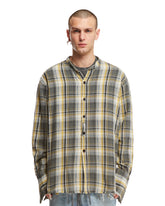 Green Checkered Shirt - GREG LAUREN MEN | PLP | dAgency