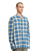 Blue Checkered Shirt | PDP | dAgency