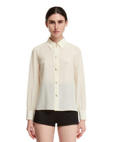 White Silk Shirt - Women's clothing | PLP | dAgency