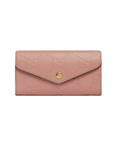 Pink GG Continental Wallet | PDP | dAgency