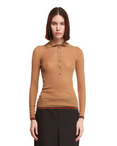 Beige Cashmere Top | GUCCI | All | dAgency