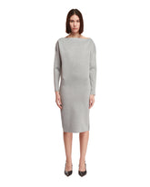 Gray Wool Midi Dress - Women's dresses | PLP | dAgency