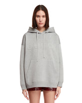Gray Hooded Sweater - Gucci women | PLP | dAgency