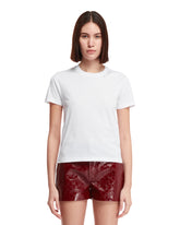 White Cotton Logo T-Shirt - Gucci women | PLP | dAgency