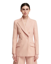 Light Rose Wool Blazer - Women's jackets | PLP | dAgency
