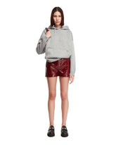 Red GG Leather Shorts - Gucci women | PLP | dAgency