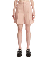 Pink Wool Shorts - Gucci women | PLP | dAgency