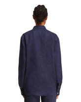 Blue Long-Sleeved Shirt | PDP | dAgency