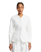 White La Veste Ovalo Jacket - Women's clothing | PLP | dAgency