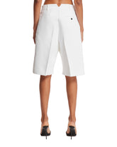 White Tailored Bermuda Shorts | PDP | dAgency