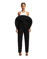 Black Sculpted Pants - Women | PLP | dAgency