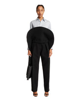 Black Sculpted Pants - Women | PLP | dAgency