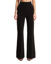 Black Apollo Flared Pants - new arrivals women's clothing | PLP | dAgency