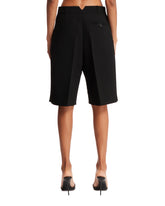 Black Tailored Bermuda Shorts | PDP | dAgency
