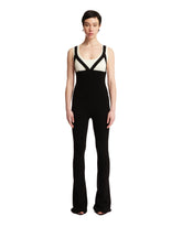 Black And White Stretch Jumpsuit<BR/> - Women's jumpsuits | PLP | dAgency
