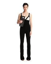 Black And White Stretch Jumpsuit<BR/> - JEAN PAUL GAULTIER WOMEN | PLP | dAgency