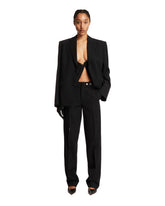 Black Tailored Pants - JEAN PAUL GAULTIER WOMEN | PLP | dAgency