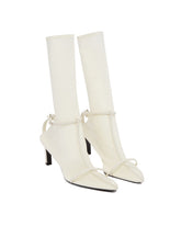 White Ankle Boots | PDP | dAgency