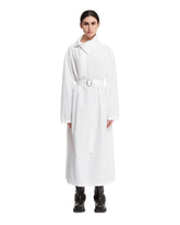 White Asymmetrical Neck Dress - Women's dresses | PLP | dAgency