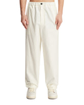 White Cotton Pants - Men's trousers | PLP | dAgency