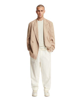 White Cotton Pants - Jil Sander men | PLP | dAgency