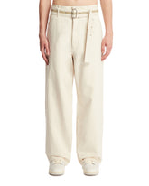 White Five-pocket Pants - Men's trousers | PLP | dAgency