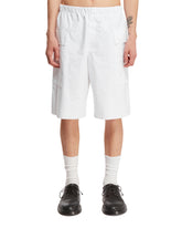 White Cotton Shorts - SHORTS UOMO | PLP | dAgency