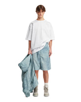 Light Blue Tie-Dye Shorts - New arrivals men's clothing | PLP | dAgency