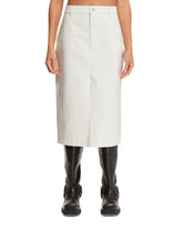 White 5-Pocket Skirt Oil - KASSL EDITIONS WOMEN | PLP | dAgency
