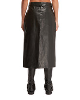 Black 5-Pocket Skirt Oil | PDP | dAgency