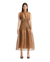 Brown The Wes Dress - new arrivals women's clothing | PLP | dAgency