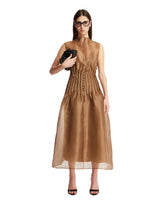 Brown The Wes Dress - New arrivals women | PLP | dAgency