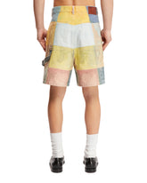 Multicolor Checkered Shorts | PDP | dAgency